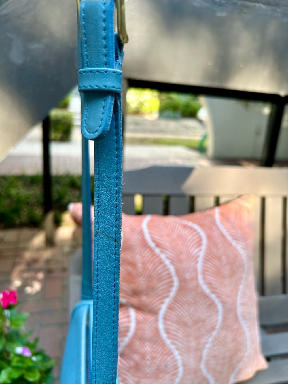 Vintage Coach Wendie Glacier Crossbody Shoulder Bag Purse #9031 - Picture 6 of 15